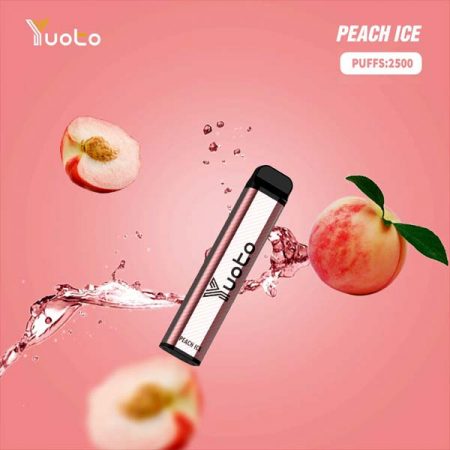 Yuoto XXL Peach Ice 2500 Puffs