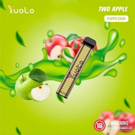 Yuoto XXL 2500 Puffs Two Apple Ice