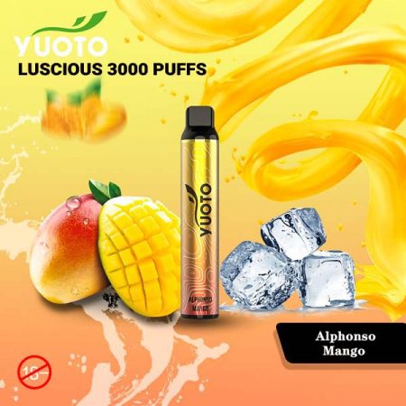 Yuoto Luscious Disposable vaep 3000 Puffs