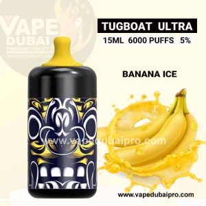 Tugboat Ultra 6000 Puffs Banana Ice